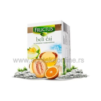 FRUCTUS BELI ČAJ SA DINJOM I NARANDŽOM FILTER FRUCTUS BELI ČAJ SA DINJOM I NARANDŽOM FILTER